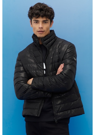 Lee Regular Fit Normal Kesim Dik Yaka Siyah Şişme Mont L222378001 Siyah Lee Regular Fit Normal Kesim Dik Yaka Siyah Şişme Mont L222378001 Siyah
