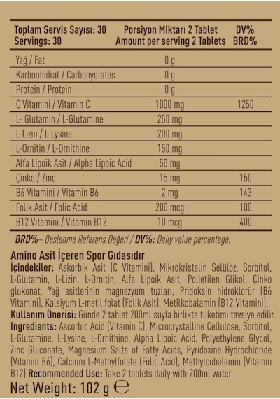 Vitafy C-activol 60 Tablet