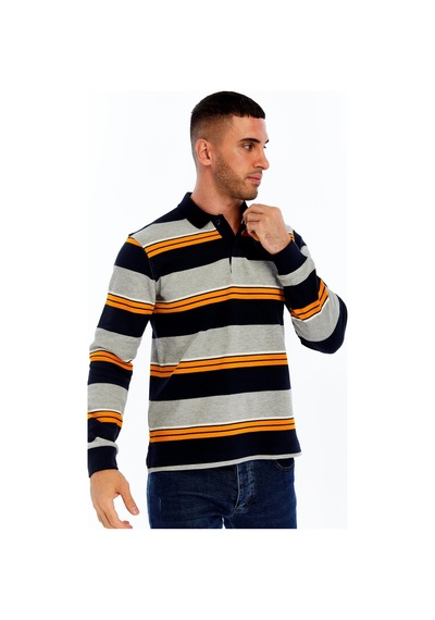 Ar-ma Erkek Ribanalı Regular Fit Çizgili %95 Pamuk %5 Elastane Ringel Pike Kumaş Polo Yaka Düğmeli Sweatshirt K30554953102 Gri-g10 Gri Ar-ma Erkek Ribanalı Regular Fit Çizgili %95 Pamuk %5 Elastane Ringel Pike Kumaş Polo Yaka Düğmeli Sweatshirt K30554953102 Gri-g10 Gri