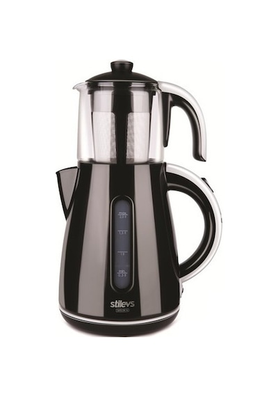 Stilevs Çays CM 16 2 L Çay Makinesi Siyah-Gri
