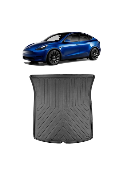Tesla Model Y Havuzlu Paspas Ve Bagaj Havuzu