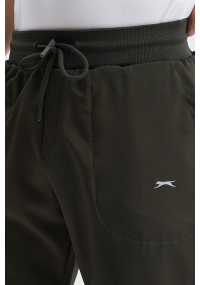 Slazenger Manus Erkek Cepli Haki Eşofman Altı Haki