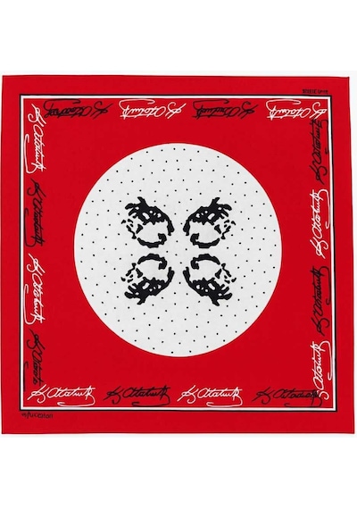 Herşeynota Atatürk Imzası Ve Resmi Bandana 23 Nisan, 29 Ekim, 30 Ağustos, 19 Mayıs Fular 1 Adet Çok Renkli