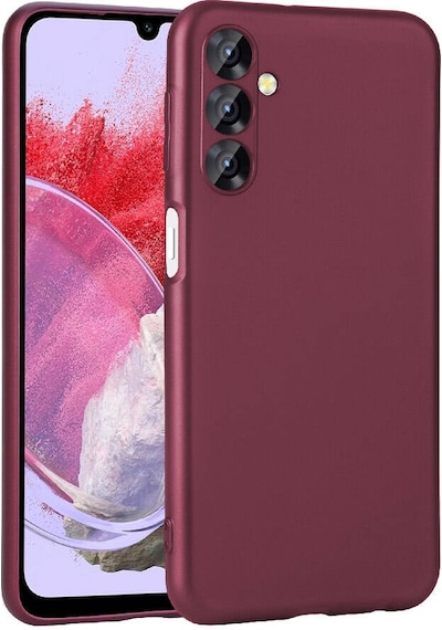 Zore Galaxy Uyumlu M34 5g Kılıf Premier Silikon Kapak - Mürdüm Mürdüm