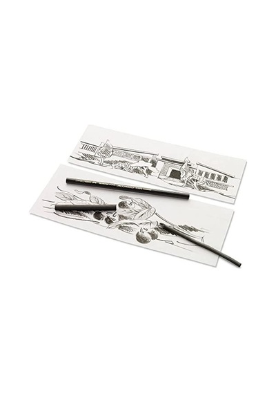 Faber-castell Pitt Monochrome Grafit Kurşun Kalem, 6b, Siyah 124-Pembe