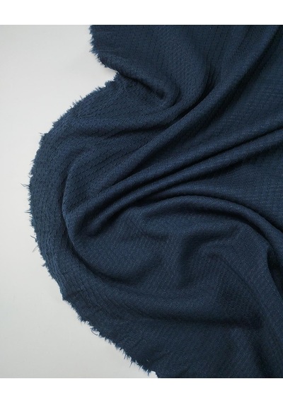 Lacivert Renkte Örme Kumaş En: 140cm-10859 Lacivert