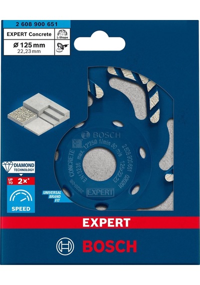Bosch Expert Bf Concrete Elmas Çanak Disk 125 Mm - 2608900651
