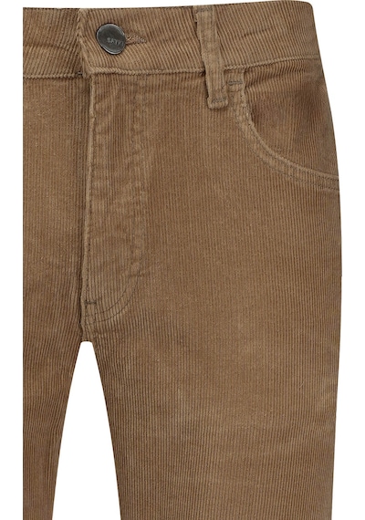 Hatemoğlu Camel Rahat Kesim 5 Cep Pamuklu Casual Kadife Pantolon 2963525 Camel