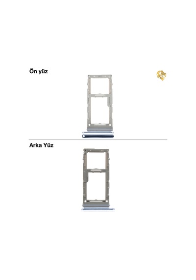 Samsung Galaxy A71 5g Sim İç Yuvası Çiftli İle Uyumlu Mavi Çiftli Sim Yuvası İkili Sim Tepsisi Çiftl