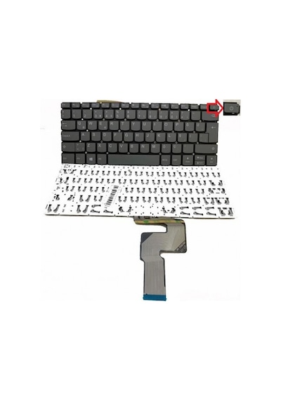 Nion Lenovo 5cb0p23873 Uyumlu Notebook Klavye Külrengi Tr
