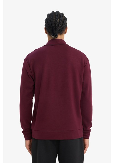 Defacto Standart Fit Polo Yaka Modal Sporcu Sweatshirt G3596ax25wnbk81 Siyah-bk81