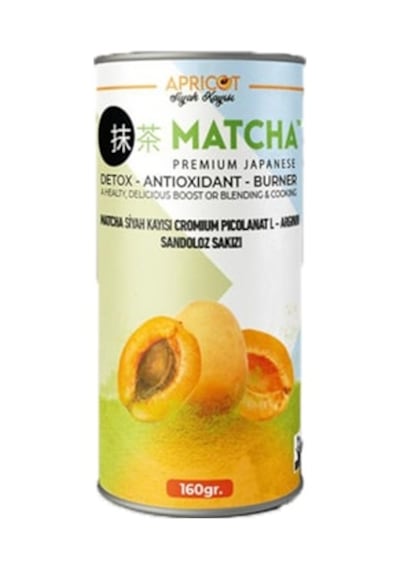 Kayısı Aromalı Matcha Form Çayı 20 x 8 Gr