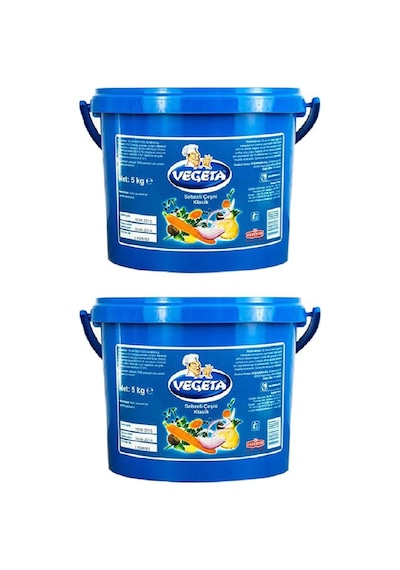 Vegeta Klasik Çeşni 2 x 5 KG
