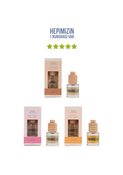 Odunsu + Çiçeksi + Kavun Araç Parfümü 8 Ml