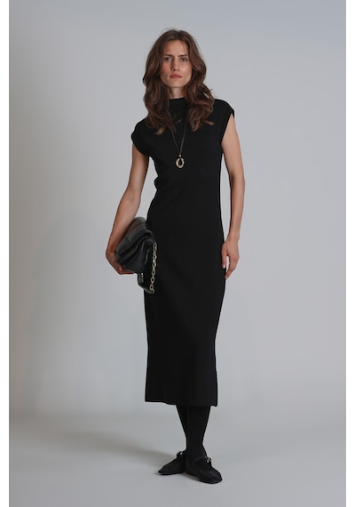 Lufian Annabel Kadın Elbise Regular Fit Siyah Siyah 122290004100100 Siyah