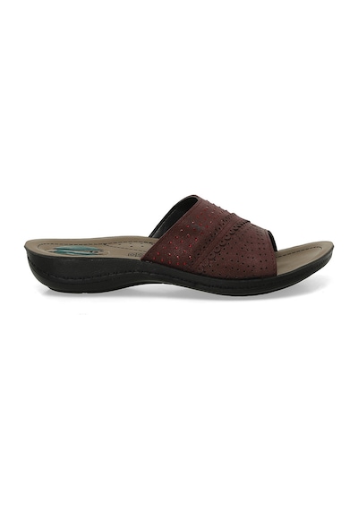 Polaris 607010.z4pr Bordo Kadın Ev Terliği 000000000101888215 Bordo