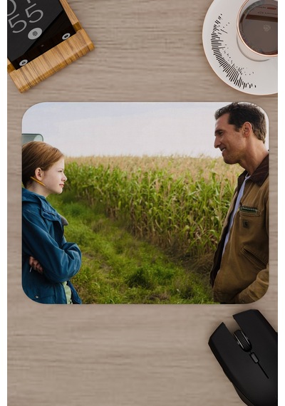Interstellar Yıldızlararası Nolan V2 22x18 Gaming Kauçuk Kaymaz Taban Mouse Pad Fare Altlığı