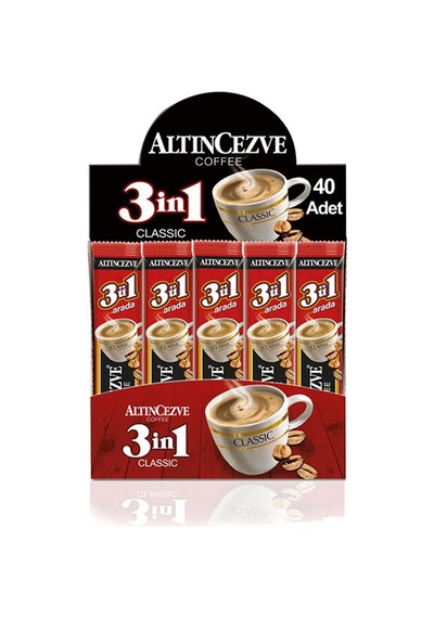 Altıncezve 3ü 1 Arada Kahve 40 x 15 G Altıncezve 3ü 1 Arada Kahve 40 x 15 G