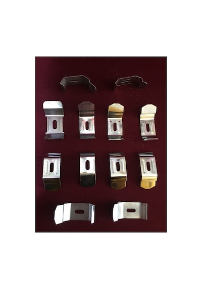 Dar Kasa Stor Zebra Metal Portray 100 Adet Gri