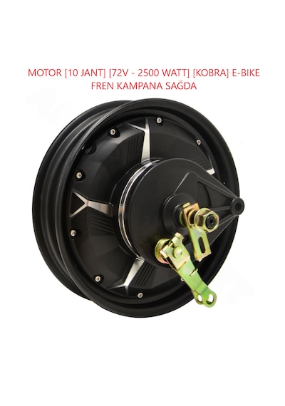 Elektrikli Bisiklet E Bike Arka Jant Motor 72v 2500 Watt 10.jant