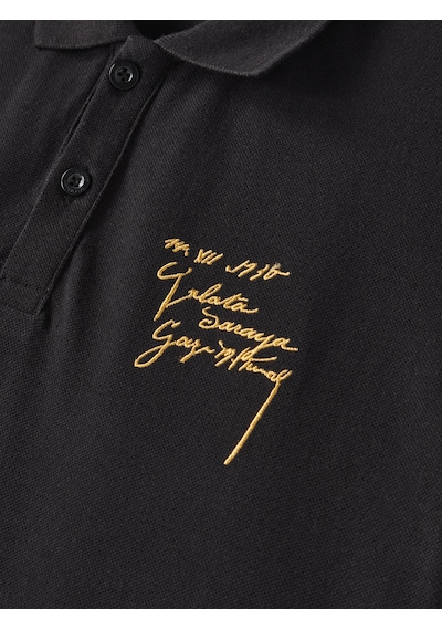 Gsstore Galatasaray Erkek Ata Polo T-shirt E251280 Siyah