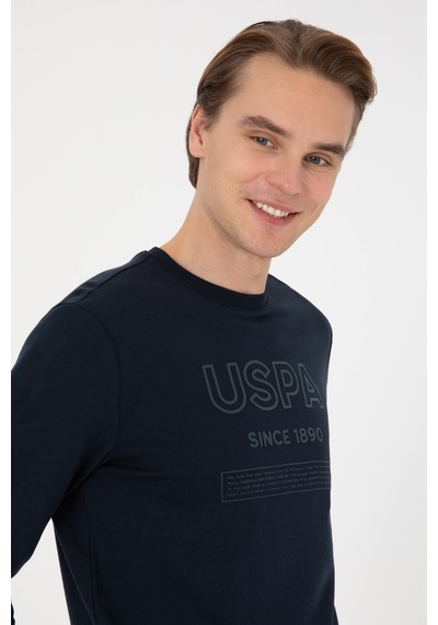 U.s. Polo Assn. Erkek Lacivert Sweatshirt 50308693-vr033 Lacıvert