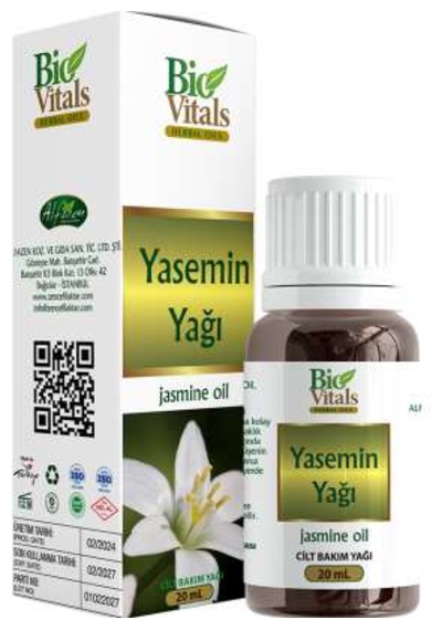Bio Vitals Yasemin Yağı 20ml X 2 Adet