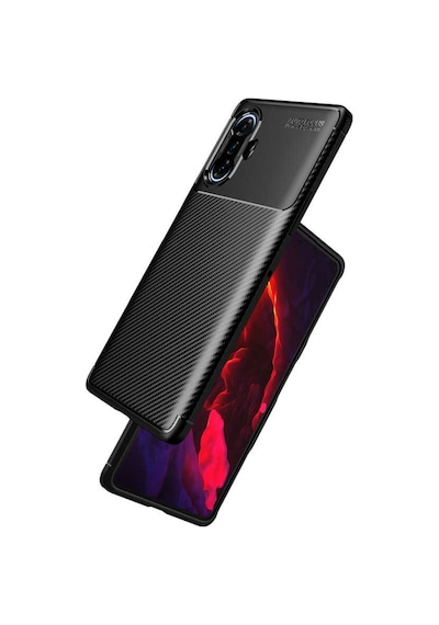 Xiaomi Redmi K40 Gaming Kılıf Karbon Silikon Case Kapak
