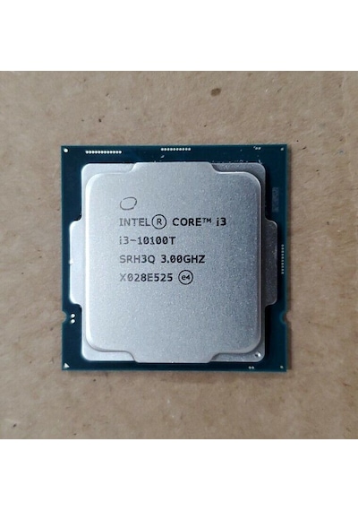 Intel Core i3-10100T 3 GHz LGA1200 6 MB Cache 35 W İşlemci Tray
