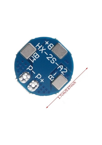 2s 5a 7.4v Pil Koruma Balans Kartı 18650 Lityum Li-ion Batarya