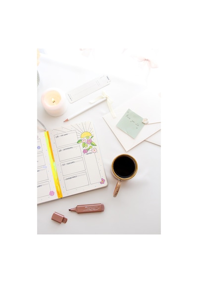 A5 Bullet Journal Noktalı Defter 140 Gr. 80 Yaprak Cappuccino Sütlü Kahve