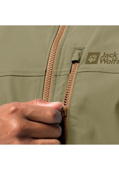 Jack Wolfskin Desert Wind Erkek Outdoor Ceketi 4511 Çok Renkli