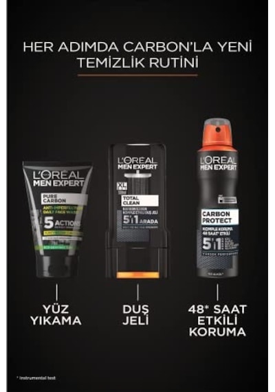 Expert Pure Charcoal Cilt Problemlerine Karşı Savaşan Yüz Yıkama Jeli 100 Ml