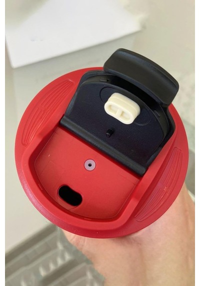 316 L Çelik Kırmızı Tavşan Figür 400 Ml Kahve El Termos Mug Cin483kr