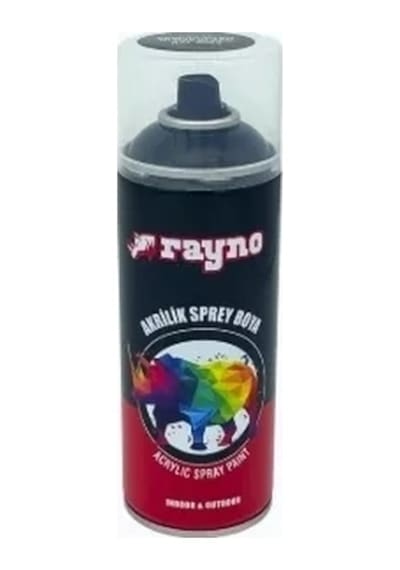 Rayno Rynoboya30 Parlak Vernik Sprey Boya 400ml 12 Li Koli