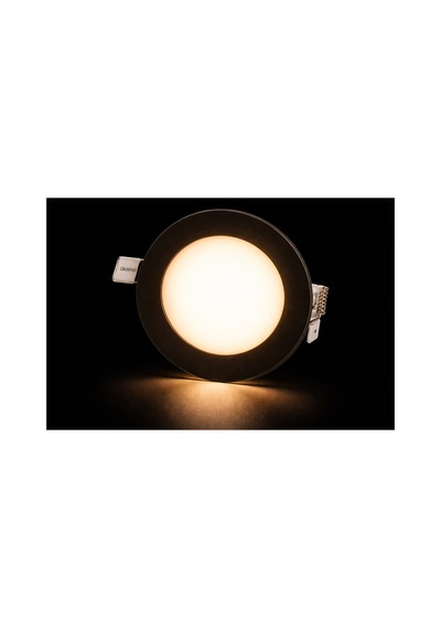 Ct-5125g 6w Slim Panel Siyah Kasa 3200 K Günışığı