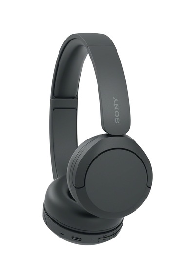 Wh-ch520 Kablosuz Bluetooth Kafa Kulaklığı, Ses, Hafif Tasarım, 50 Saat Pil, Hızlı Şarj, Ekolayzır, Net Aramalar, İos Ve Android - Siyah