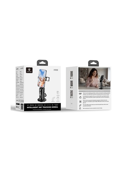 Lenyes LPH106 Akıllı Yüz Tanıma Takip Özellikli Magnetik Gimbal Sabitleyici Stand