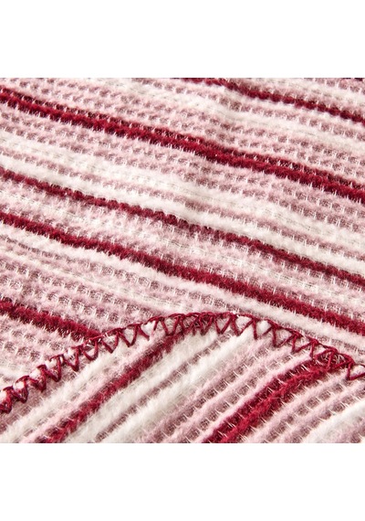 Soft Roselle Çift Kişilik Battaniye - Pembe - 180x220 Cm Çok Renkli