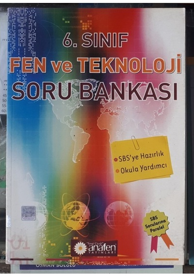 6.Sınıf Fen Ve Teknoloji Soru Bankası 2008 Yılı Basım