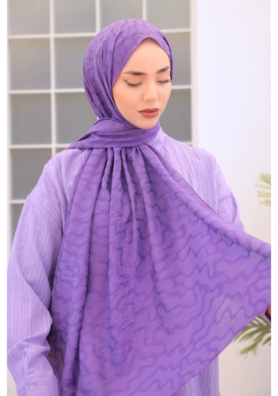 Silk Home Olinda Şal 49001-39 Eflatun
