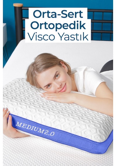 Viscofoam Ergofoam Galaxy Motion Ortopedik Yastık Orta Sert Visco Yastık Medium 2.0