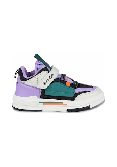 Jump 31093 Çocuk Sneaker Spor Ayakkabı Siyah - Mor