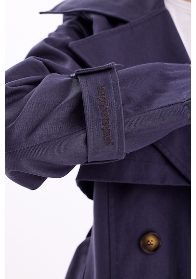 Pastelastore %100 Pamuk Gabardin Uzun 110cm Astarlı Kemerli Kadın Trençkot 1111 Koyu Gri Pastelastore %100 Pamuk Gabardin Uzun 110cm Astarlı Kemerli Kadın Trençkot 1111 Koyu Gri