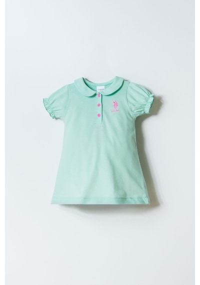 U.s. Polo Assn. Kız Bebek Yeşil Elbise 5274-50150 Yeşil