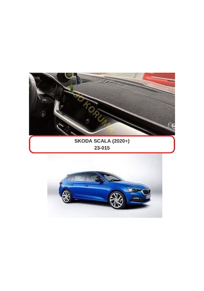 SKODA SCALA (2020 +)TORPİDO  KORUMASI / HALISI / ÖRTÜSÜ