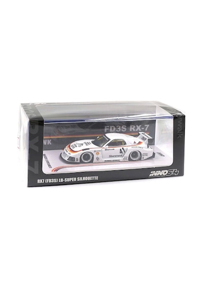 1:64 Diecast Mazda Rx7 Lb-super Silhoutte Azda Rx7 Inno Model Araba