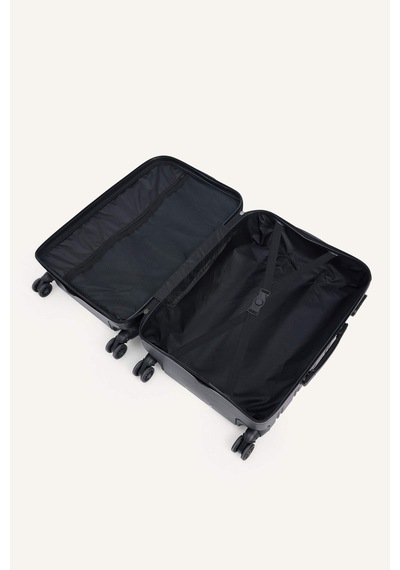 Defacto Unisex Sert Kapaklı Orta Boy Valiz H2485axnsbk60 Siyah-bk60