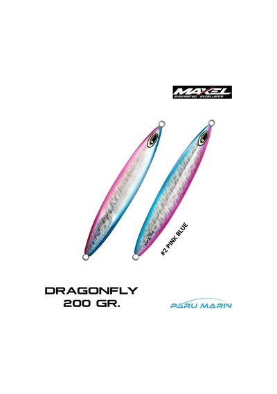 Maxel Dragonfly Jig 200 Gr. 02 Pkbl