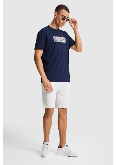 U.S. Polo Assn. U.s. Polo Assn. Erkek T-shirt Pu-9672 Lacivert
